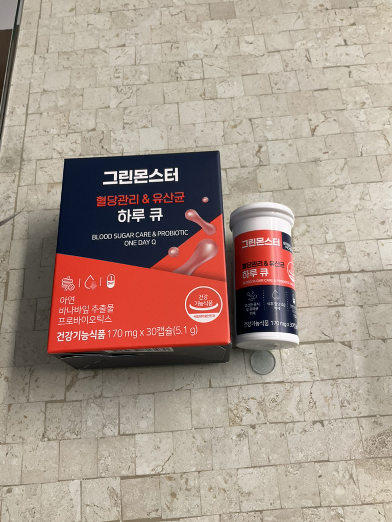 그린몬스터 (GreenMonster) 혈당관리 & 유산균 하루 큐 review image