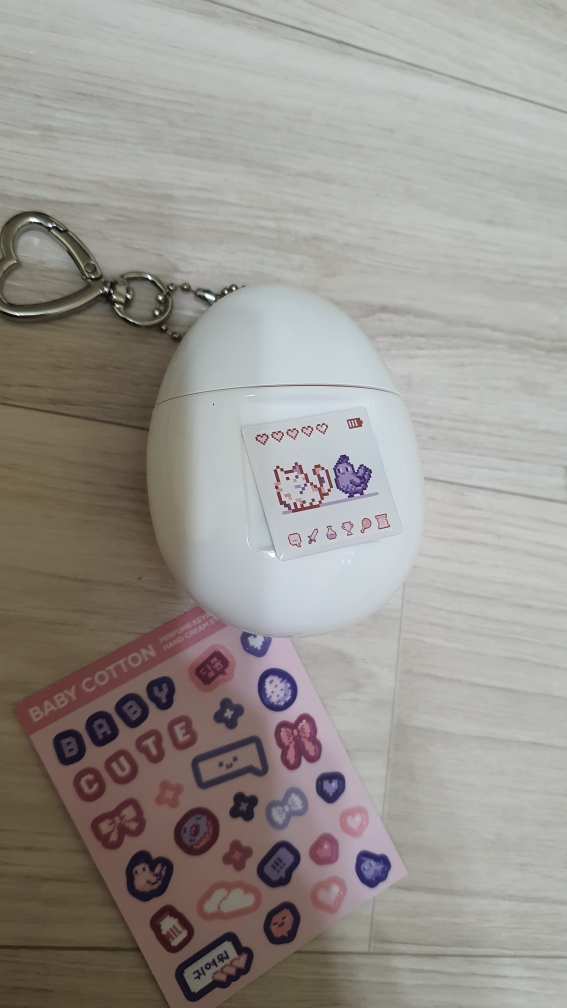 MUMCHIT 香水钥匙扣手霜[婴儿棉] common.review image