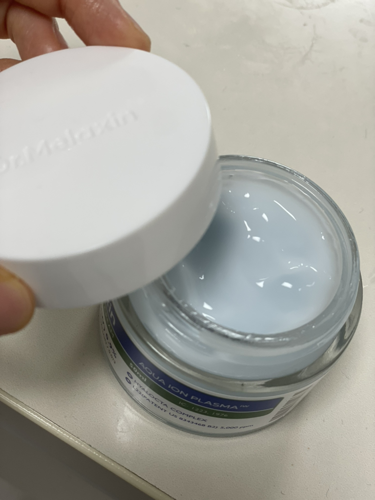 水离子等离子水润面霜的真实用户使用照片
