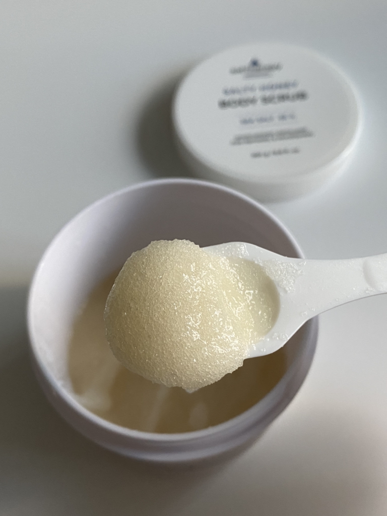 盐浴身体磨砂膏[蜂蜜]的真实用户使用照片