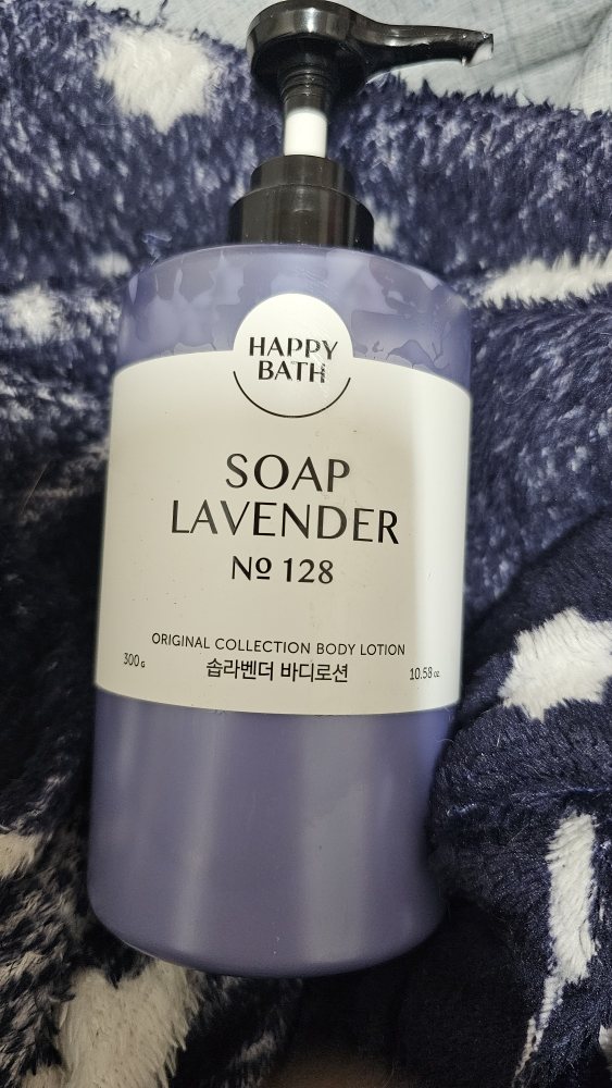 해피바스 (HAPPYBATH) 오리지널 컬렉션 바디로션 [솝라벤더] review image