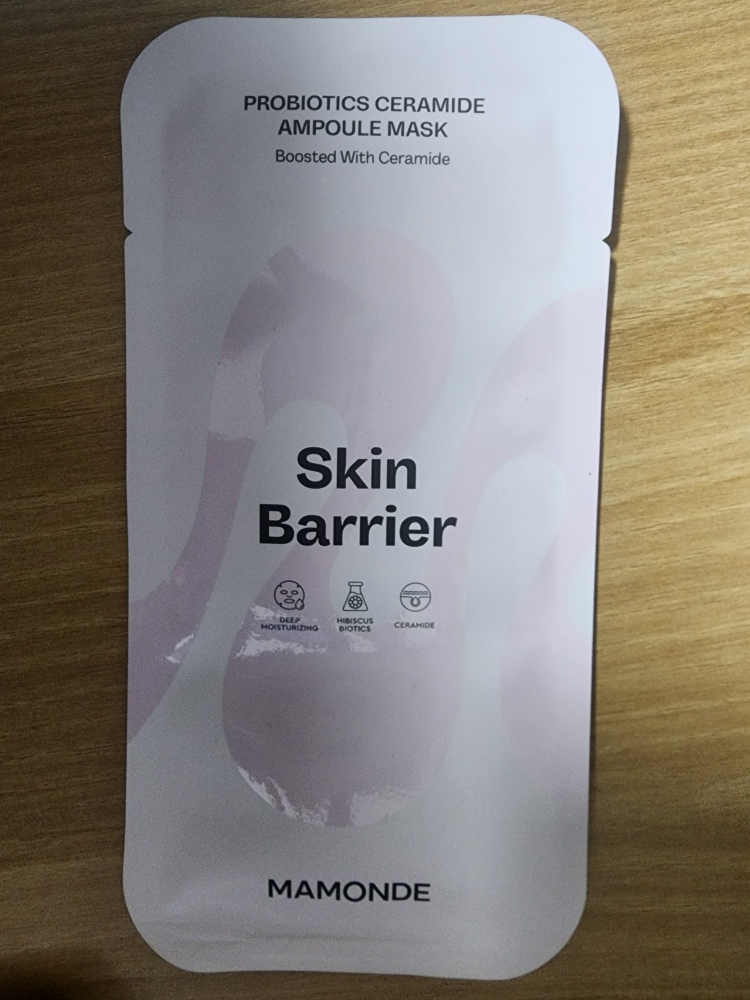 마몽드 (Mamonde) 프로바이오틱스 세라마이드 앰플마스크팩 review image
