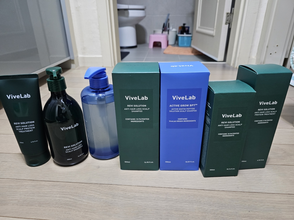 바이브랩 (ViveLab) 4주 솔루션 바이브랩 탈모증상완화 샴푸 review image