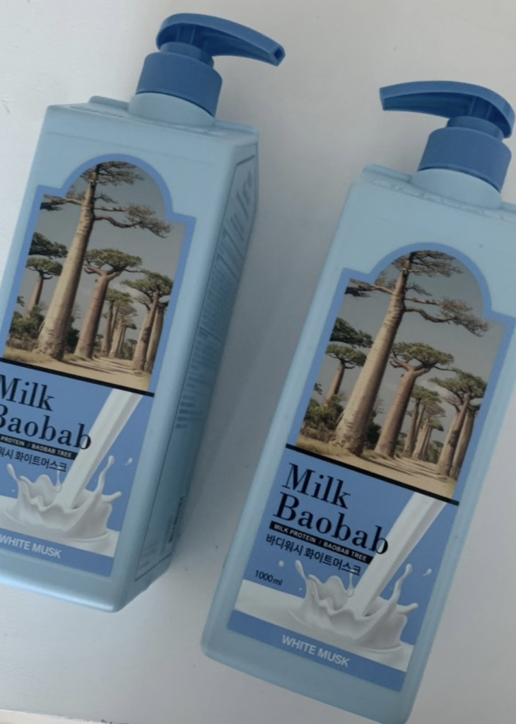 MilkBaobab 原装身体洗浴露[白麝香] common.review image