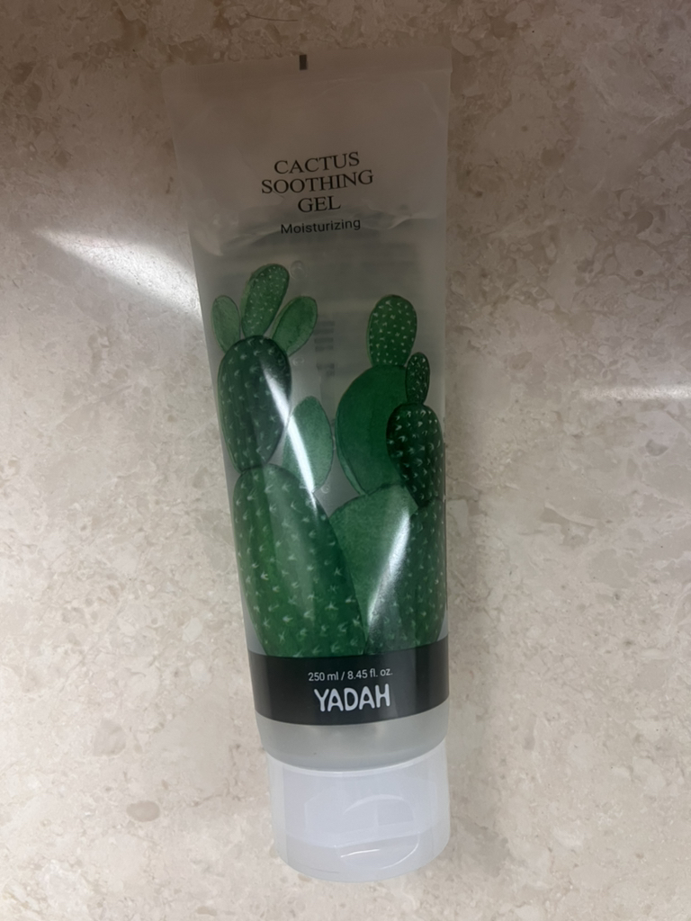 仙人掌舒缓凝胶的真实用户使用照片