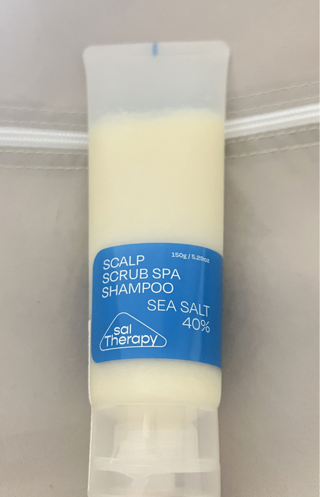 头皮去角质水疗洗发水的真实用户使用照片