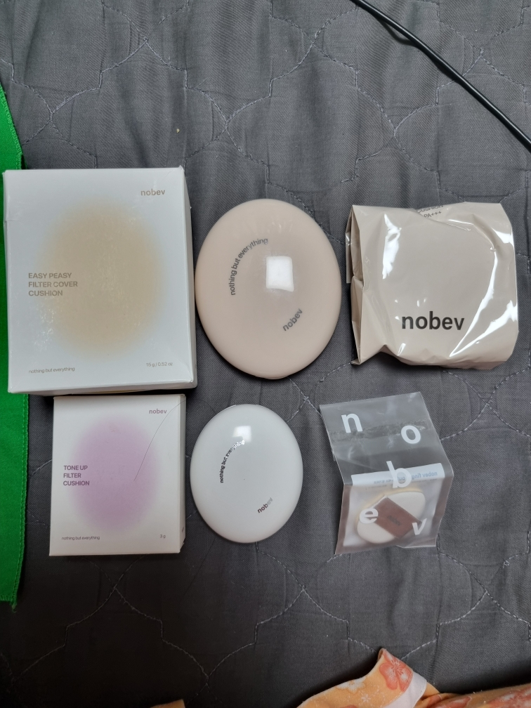 노베브 (nobev) 이지피지 필터 커버 쿠션 [SFP50+/PA+++] [0호 로지포슬린] review image
