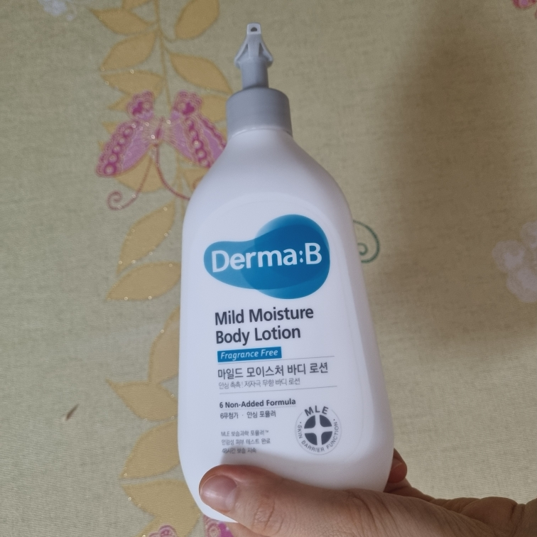 温和保湿身体乳的真实用户使用照片