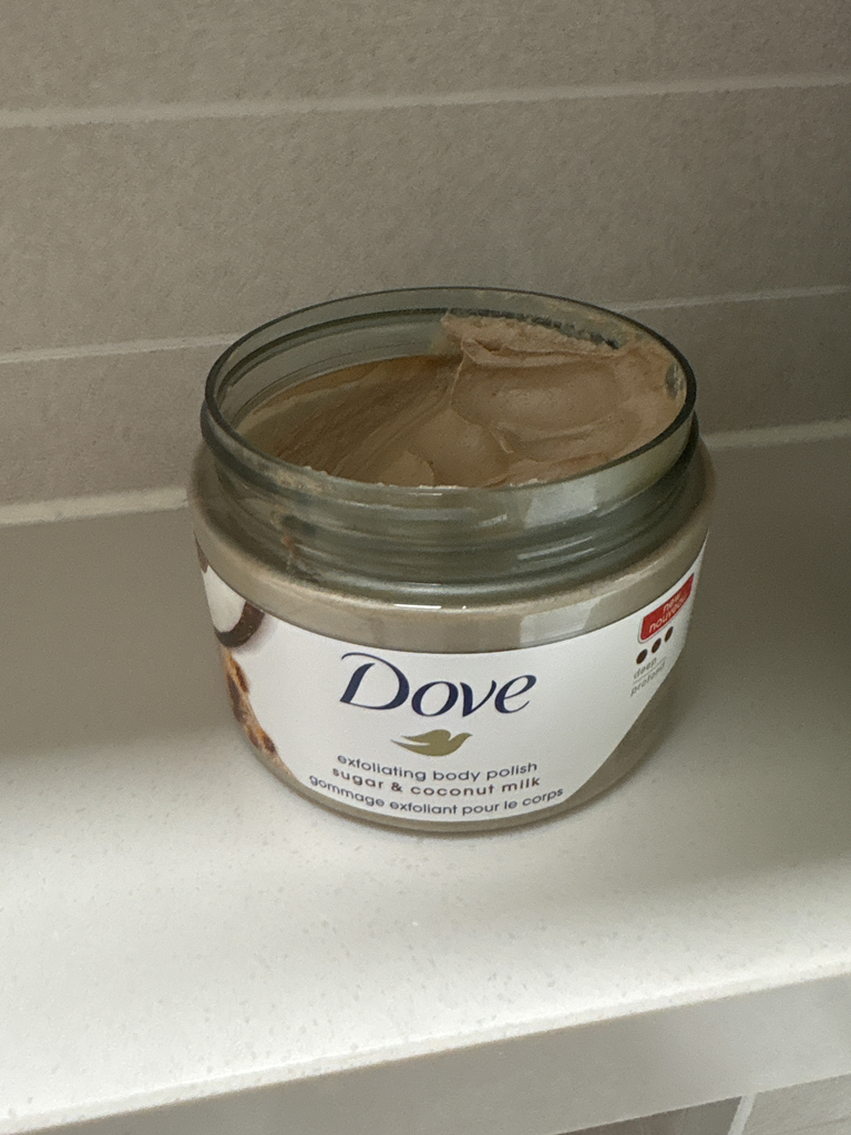 Dove 白糖和椰奶磨砂膏 common.review image
