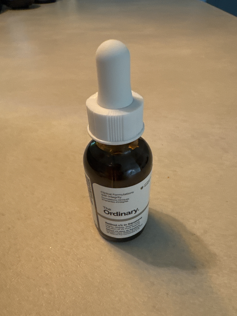 视黄醇1%含有角鲨烯的真实用户使用照片