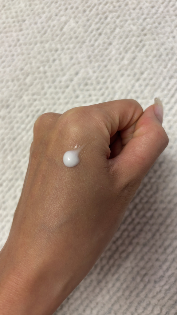 Real user review photo of D-PANTHENOL CREAM