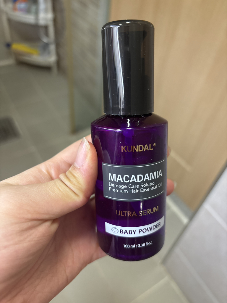 澳洲坚果超级护发精华素 [婴儿爽身粉］的真实用户使用照片