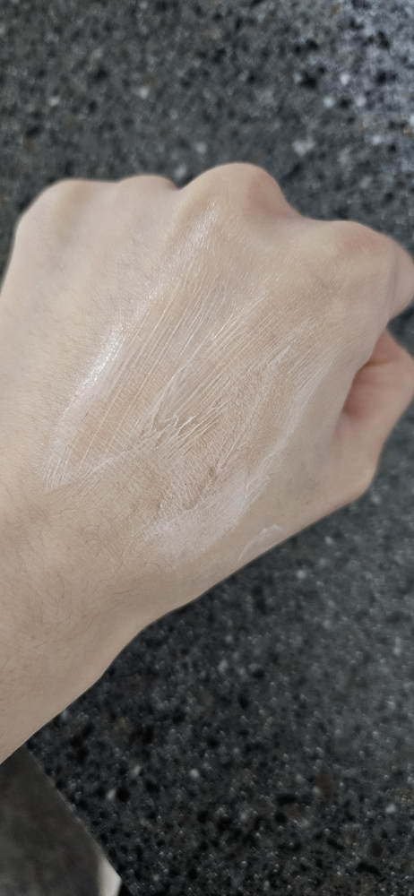 Real user review photo of D-PANTHENOL CREAM