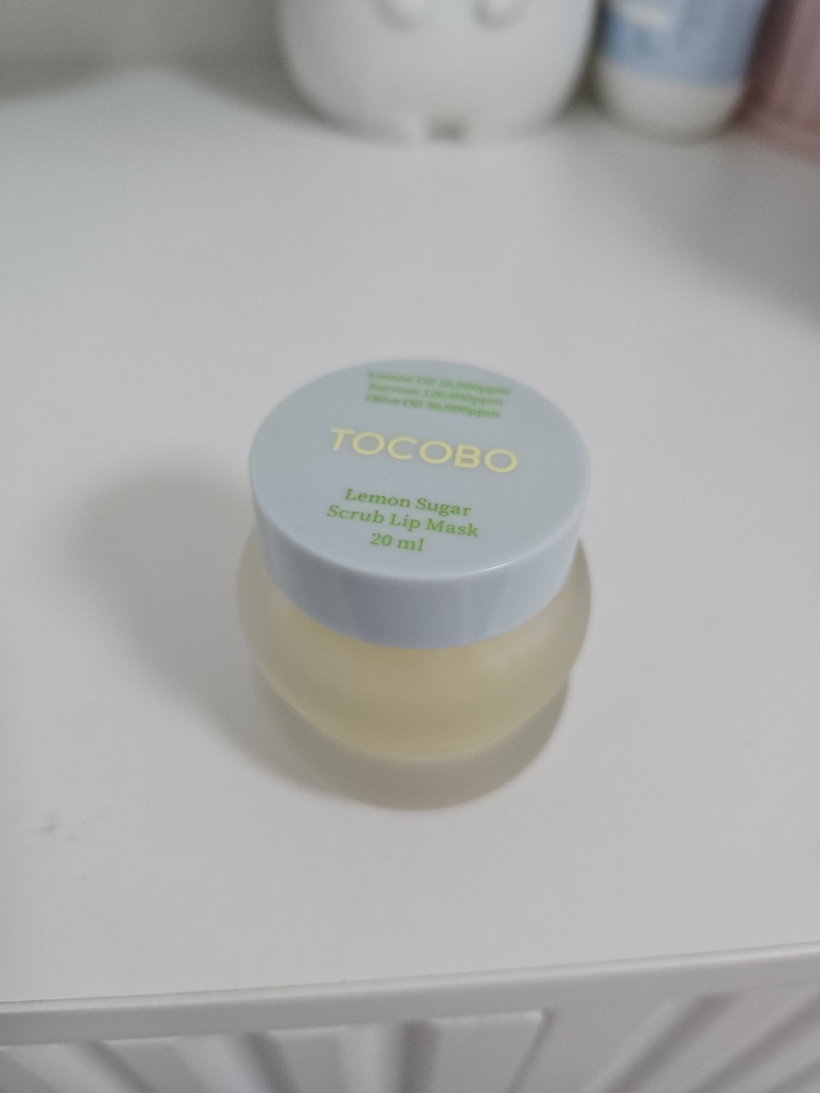 토코보 (TOCOBO) 레몬 슈가 스크럽 립 마스크 review image