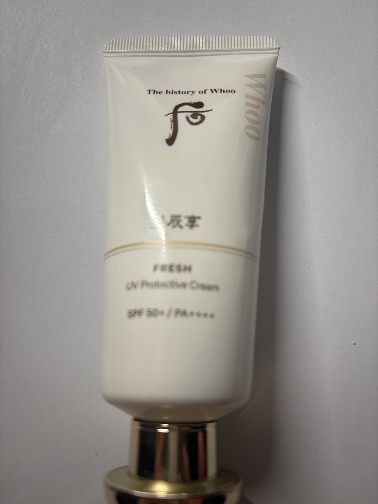 더후 (THEWHOO) 공진향 진해윤 프레쉬 선크림 [SPF50+/ PA++++] review image