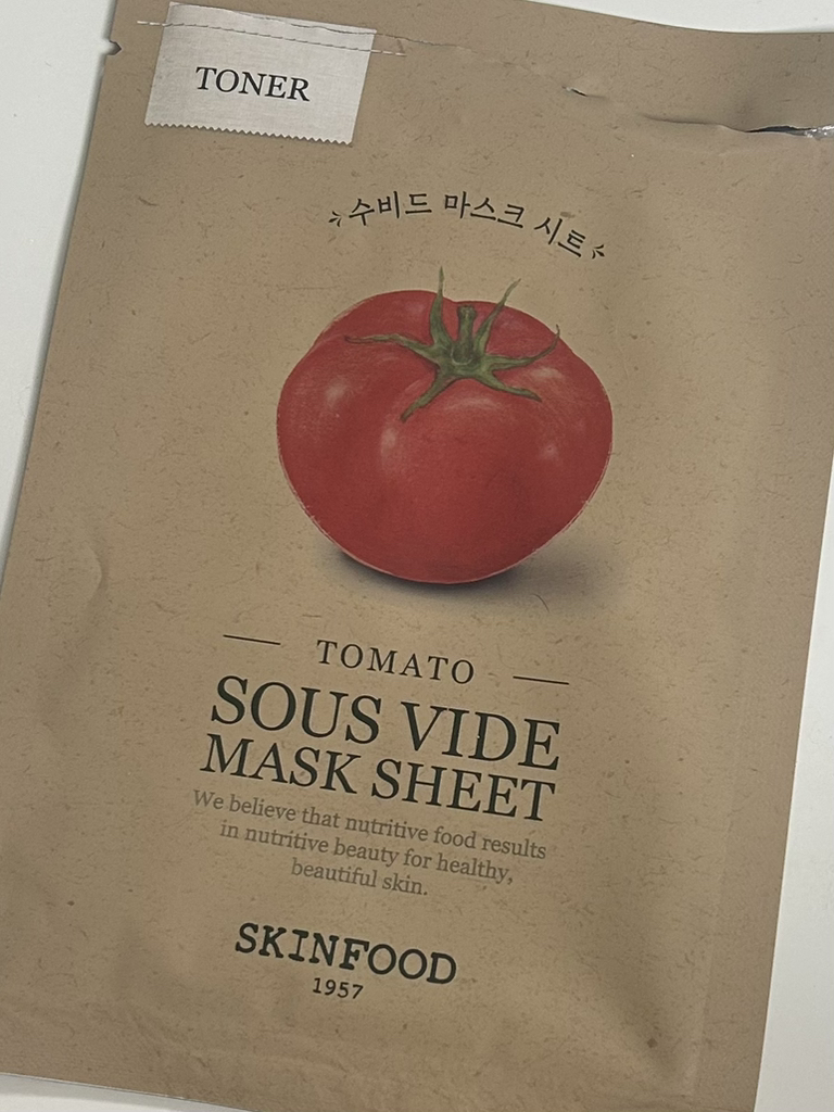 SKINFOOD Sous Vide Mask Sheet [Tomato] review image