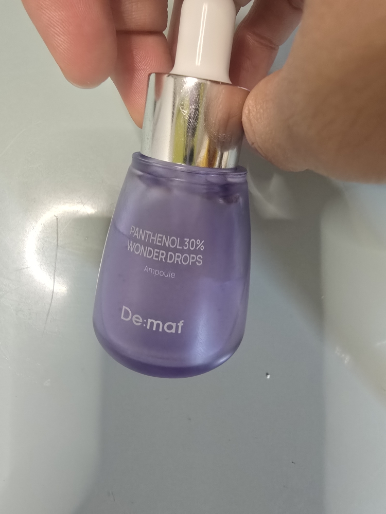 Real user review photo of PANTHENOL 30% WONDER DROPS Ampoule