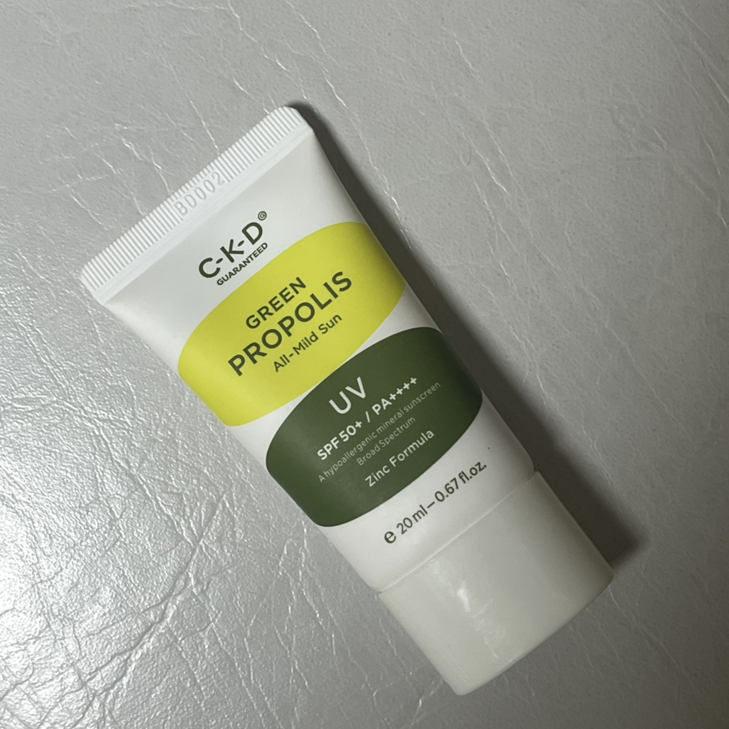 CKDGUARANTEED (씨케이디개런티드) 그린프로폴리스 [SPF50+/PA++++] [올마일드선] review image