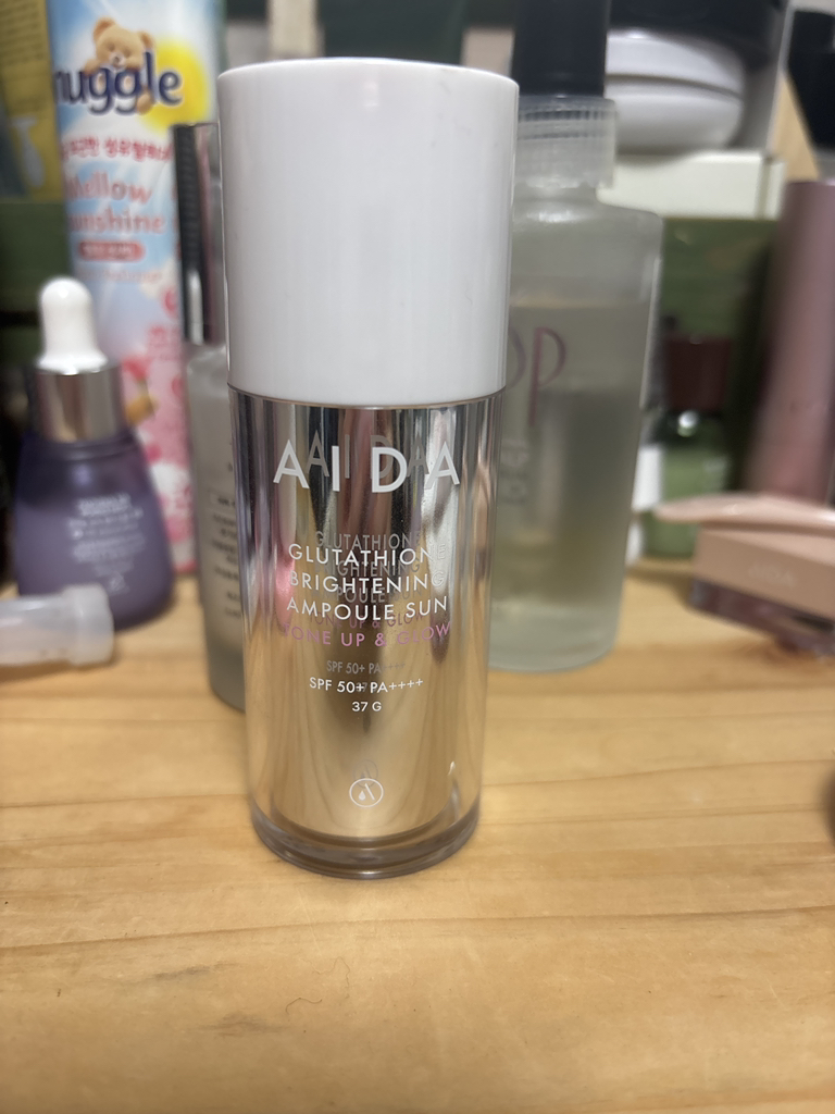 AIDA Glutathione Brightening Ampoule Sun [SPF50+/PA++++] | Hwahae Global