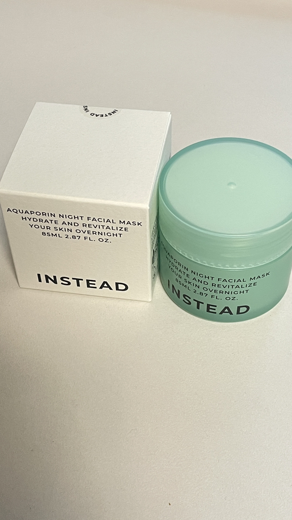 인스테드 (INSTEAD) 아쿠아포린 나이트 페이셜 마스크 review image