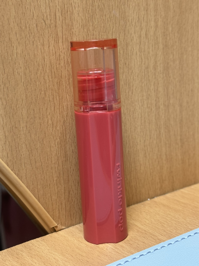 트윙클팝 (TWINKLEPOP) 탱글 컬러 글로스 [03 자몽베베] review image