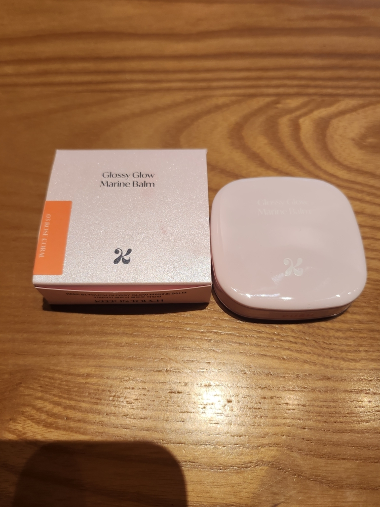 키핀터치 (KEEP IN TOUCH) 글로시 글로우 마린밤 [03 로즈코랄] review image