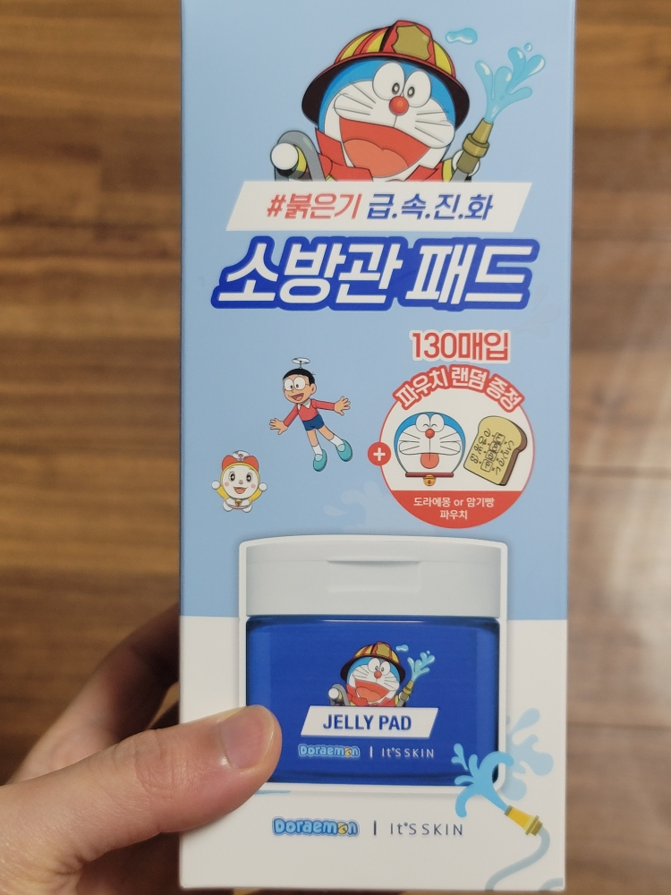 哆啦A梦版 Power10 甘草味果冻垫的真实用户使用照片