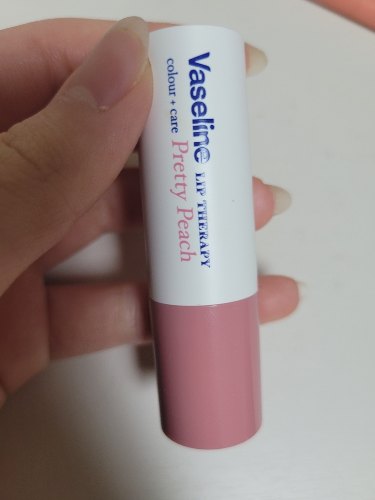 바세린 (Vaseline) (유니레버) 립 테라피 컬러 앤 케어 립밤 [프리티피치] review image