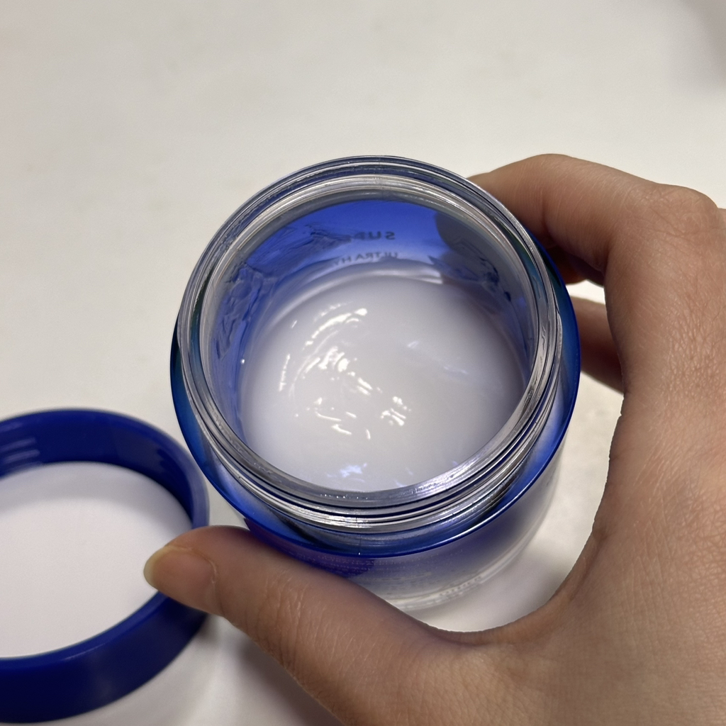 超级水光玻尿酸面霜的真实用户使用照片