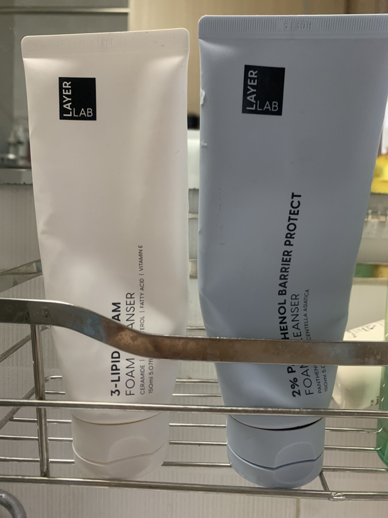 泛醇洁面泡沫的真实用户使用照片