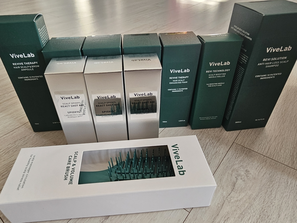 바이브랩 (ViveLab) 두피 스피큘 리액트샷 800 앰플 review image