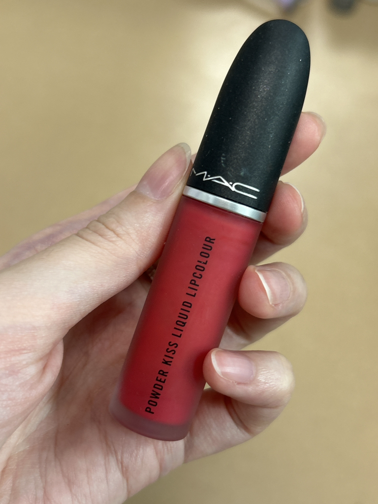 MAC Powder Kiss Liquid Lipcolour [Escandalo!] review image