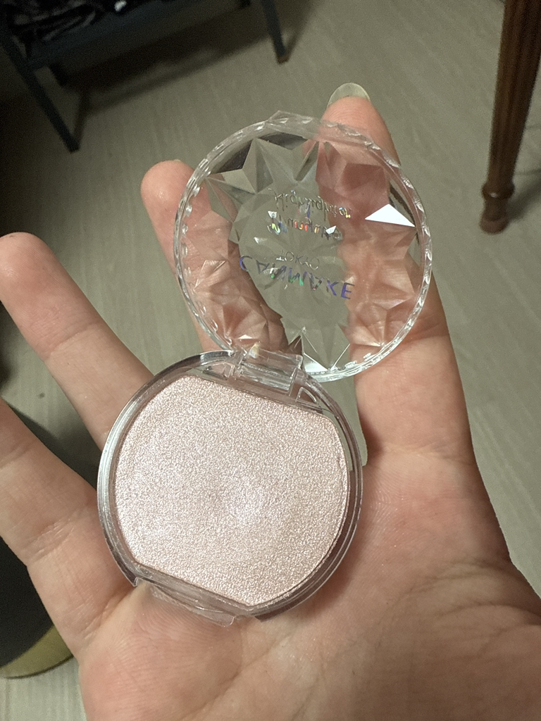 캔메이크 (CANMAKE) 무뉴토 하이라이터 [02 로즈 쿼츠] review image