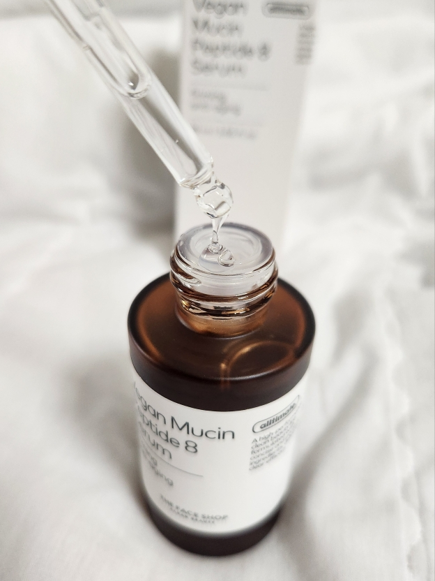 더페이스샵 (THEFACESHOP) 올티밋 비건 뮤신 펩타이드 8 세럼 review image