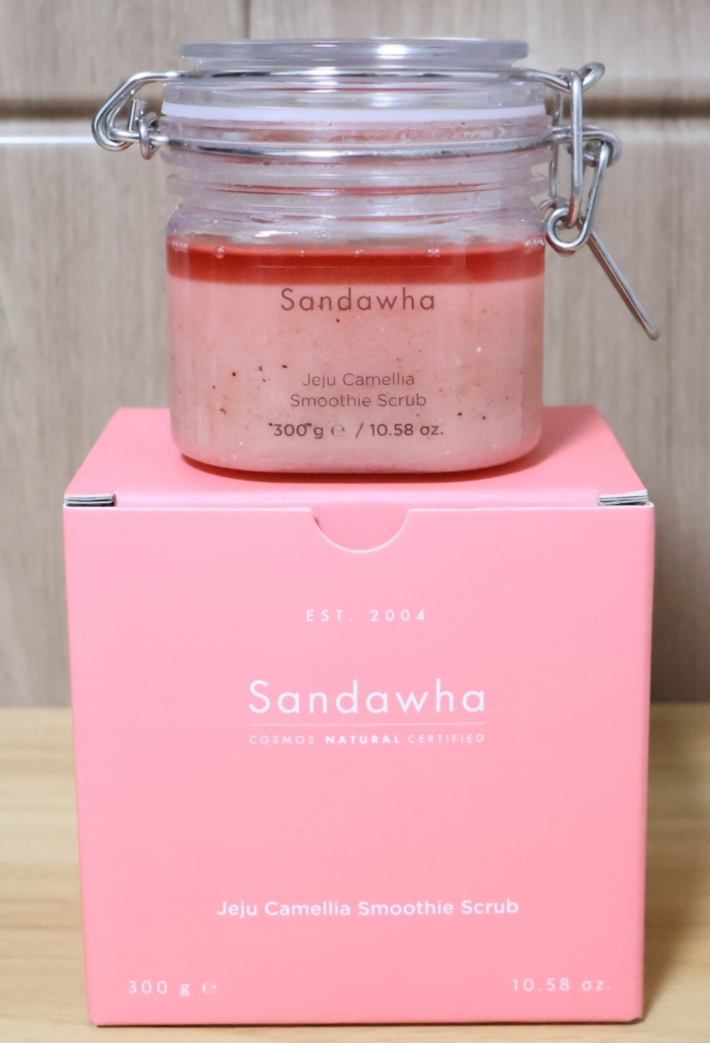 산다화 (Sandawha) 제주 바디 솔트 스크럽 [카멜리아스무디] review image