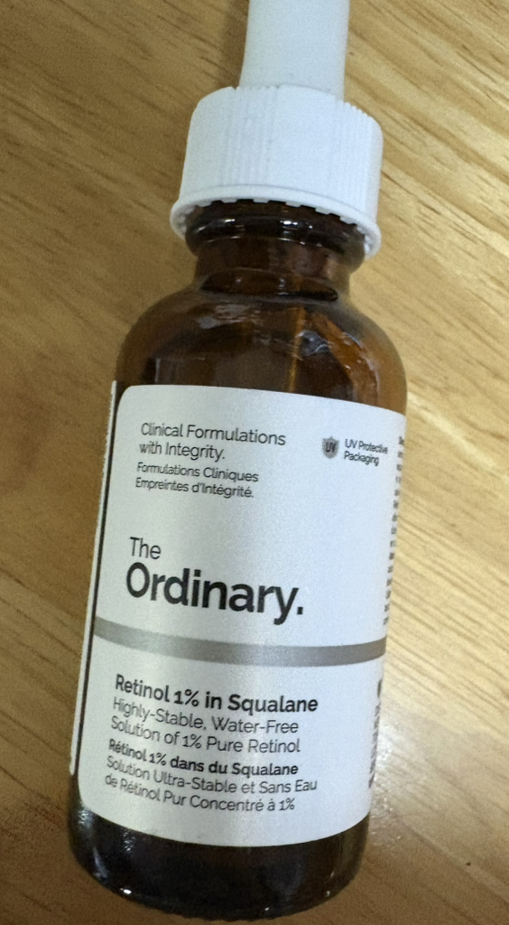 视黄醇1%含有角鲨烯的真实用户使用照片