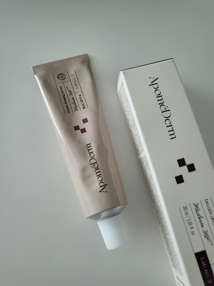 apomederm breath dressing cream Apomederm Bliss Dressing Cream_Myrrh Redness Soothing Moisture Cica Cream