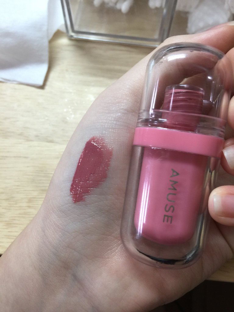 어뮤즈 (AMUSE) 젤핏 틴트 [벚꽃젤리] review image