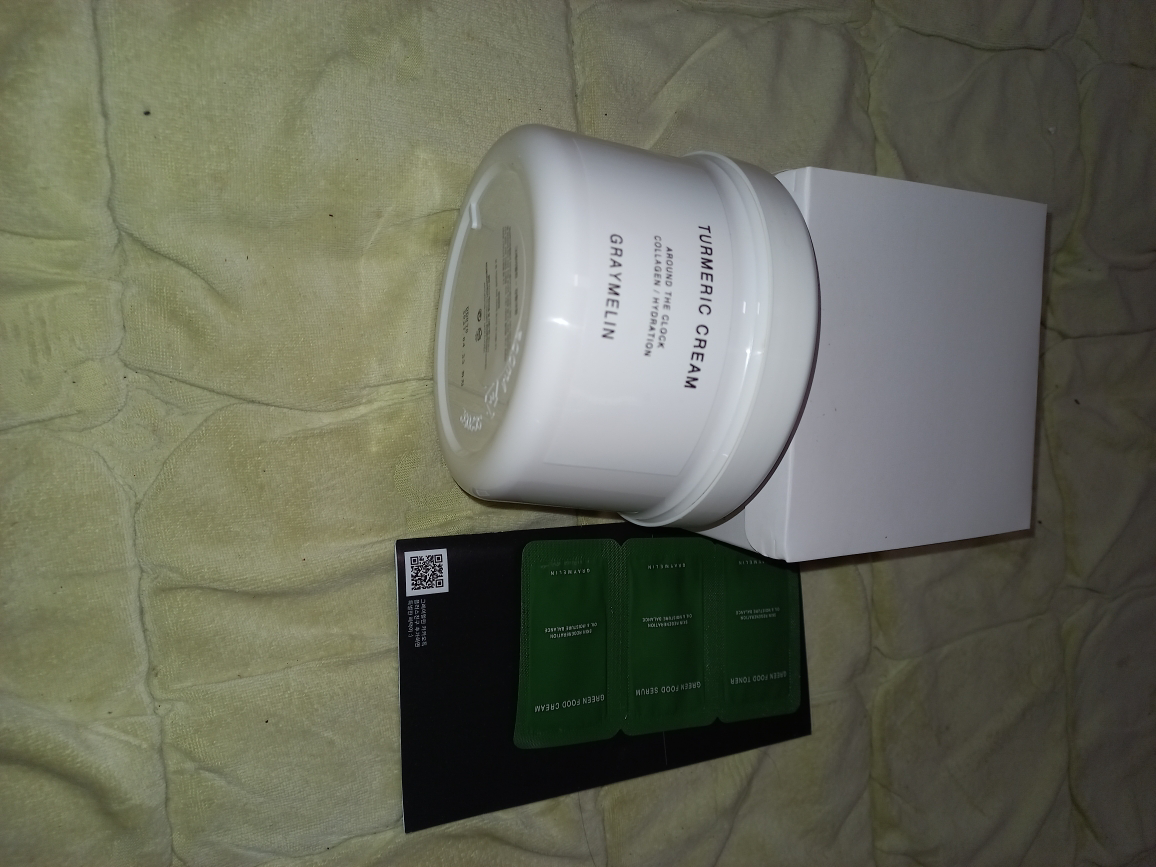 姜黄胶原蛋白霜的真实用户使用照片