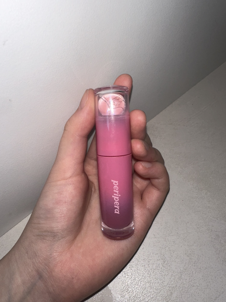 得意堂 彩妆墨水心情发光唇彩 [029 酷冷紫]的真实用户使用照片