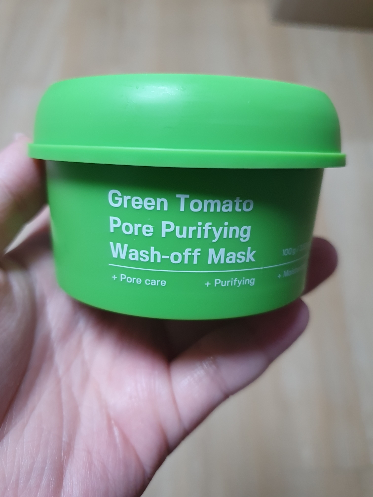 성분에디터 (SUNGBOONeditor) 그린토마토 포어 퓨리파잉 워시오프 마스크 review image