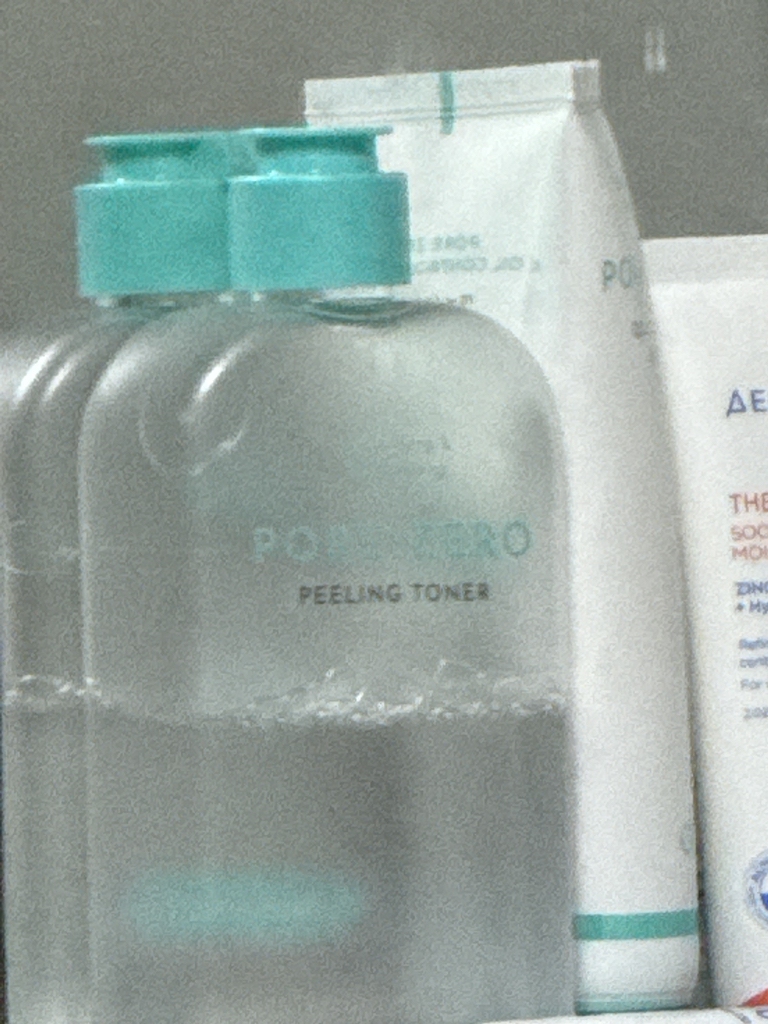 零毛孔清洁爽肤水的真实用户使用照片