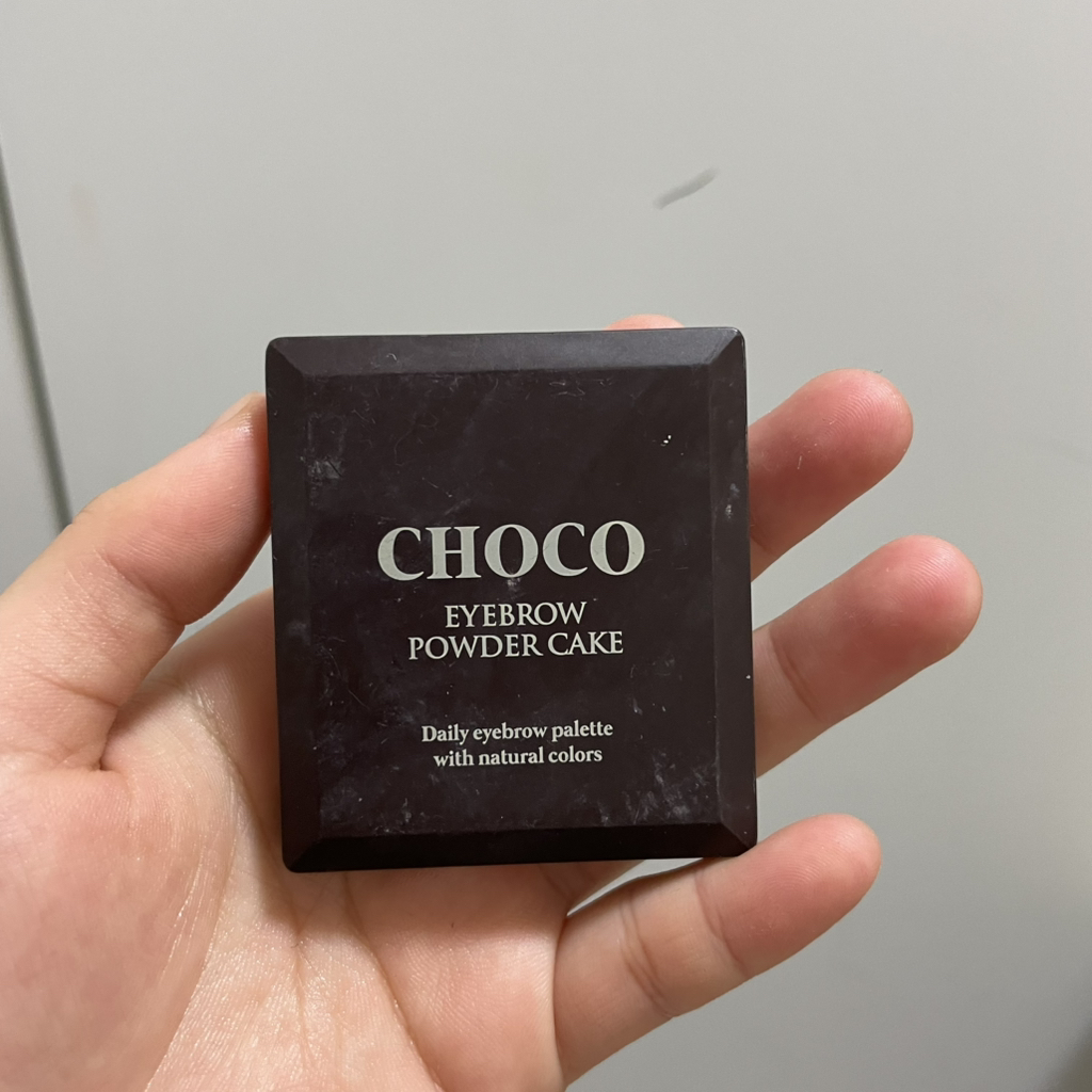 스킨푸드 (SKINFOOD) 초코 아이브로우 파우더케익 [2호 그레이/브라운] review image