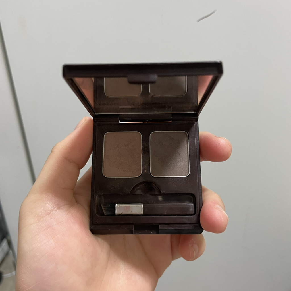 스킨푸드 (SKINFOOD) 초코 아이브로우 파우더케익 [2호 그레이/브라운] review image