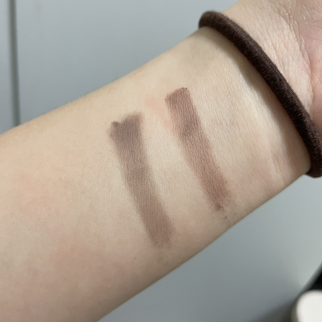 스킨푸드 (SKINFOOD) 초코 아이브로우 파우더케익 [2호 그레이/브라운] review image