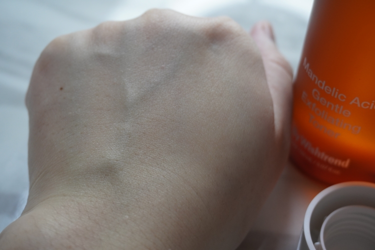 Real user review photo of Mandelic Acid 5% Skin Prep Water