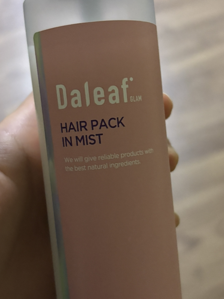 달리프 (Daleaf) 글램 헤어팩 인 미스트 review image