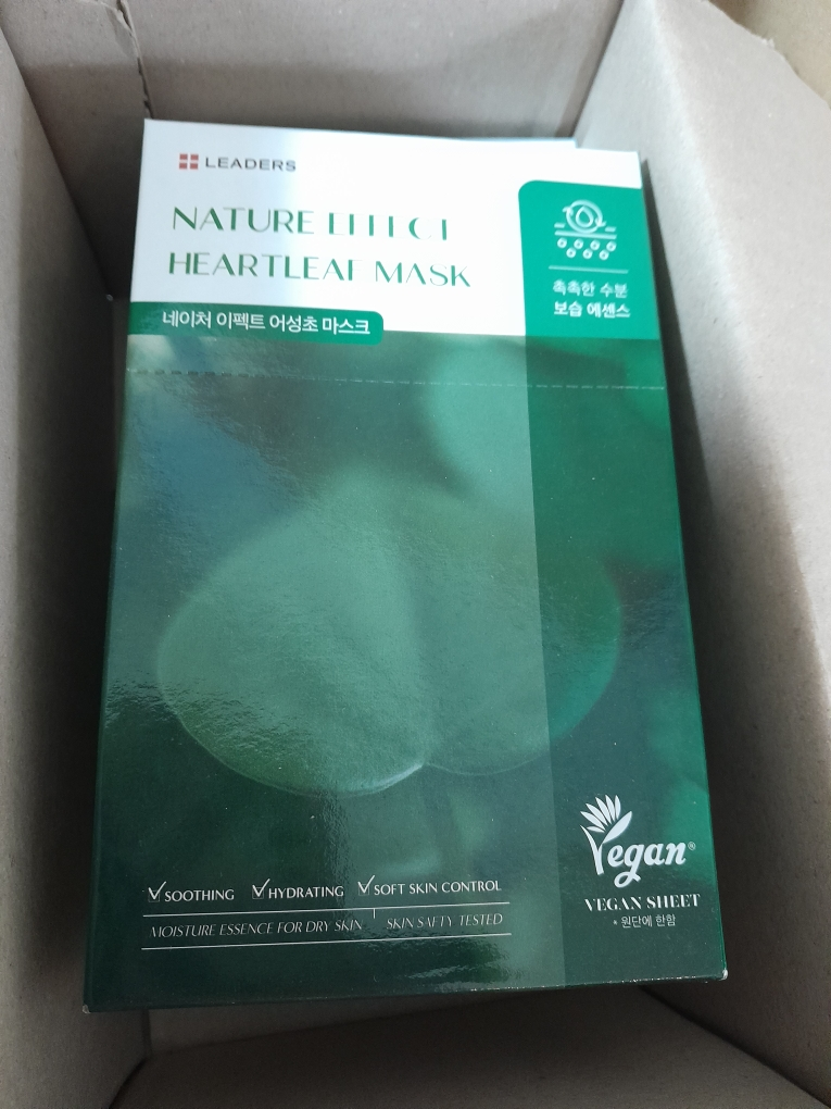 LEADERS 自然效果面膜[金银花] common.review image