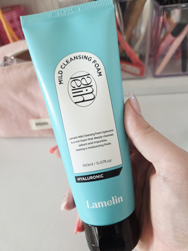 라멜린 (lamelin) 마일드 클렌징 폼 [히알루로닉] review image