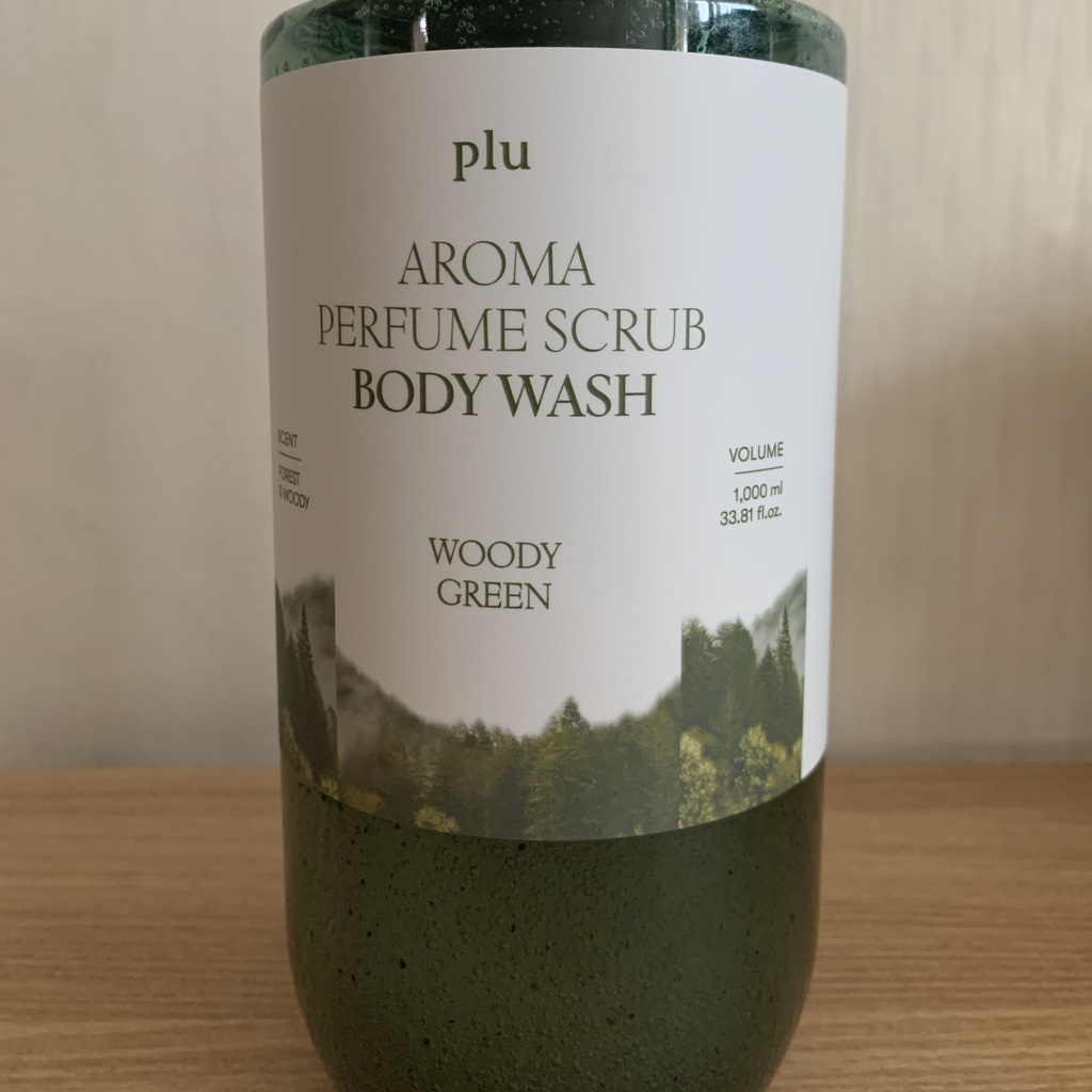 Plu 香氛沐浴露身体磨砂膏木质绿色 common.review image